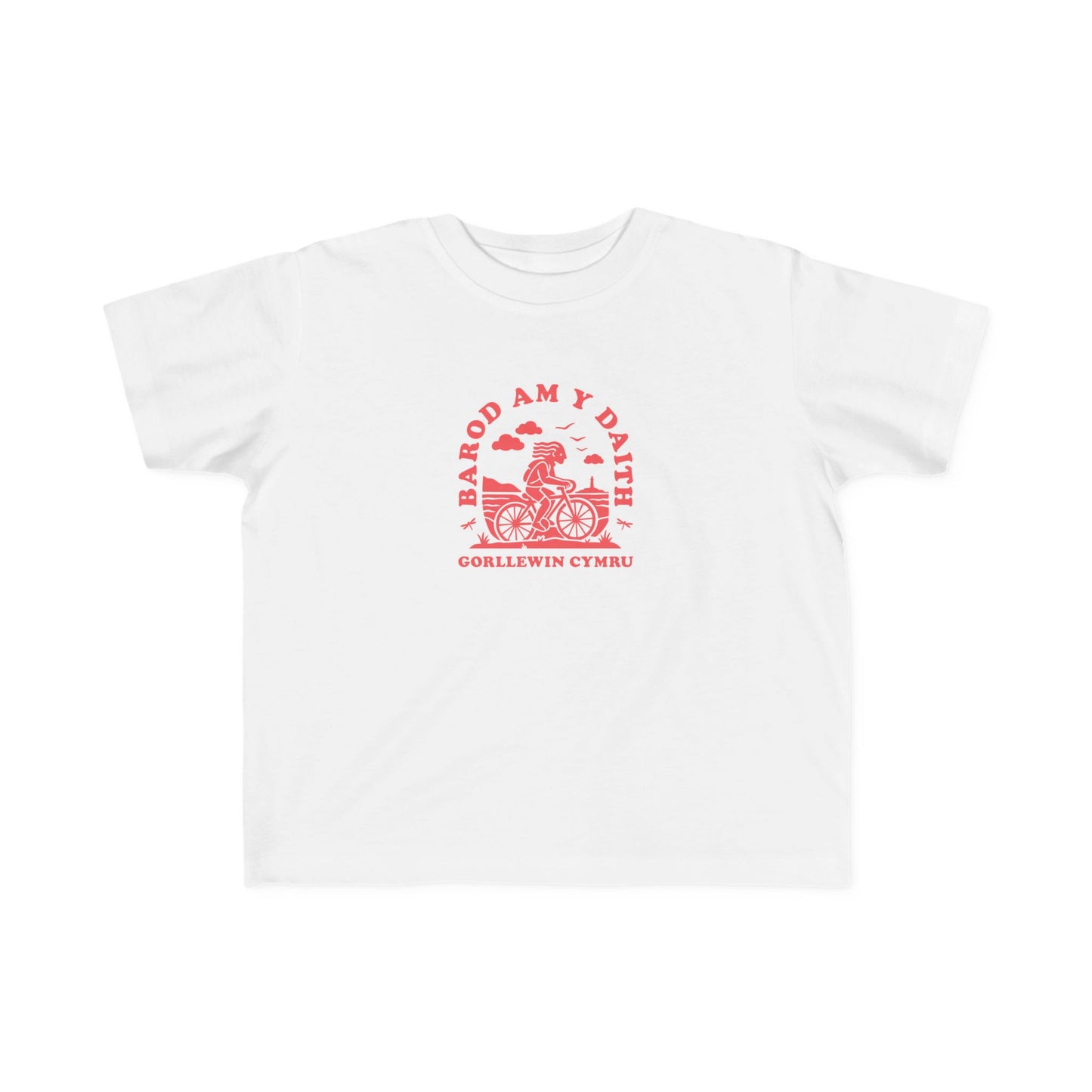 Toddler West Wales T-Shirt - 'Barod Am Y Daith'