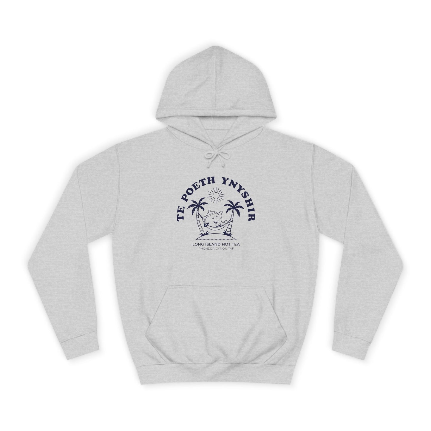 'Te Poeth Ynyshir' Unisex Hoodie (Long Island Hot Tea)