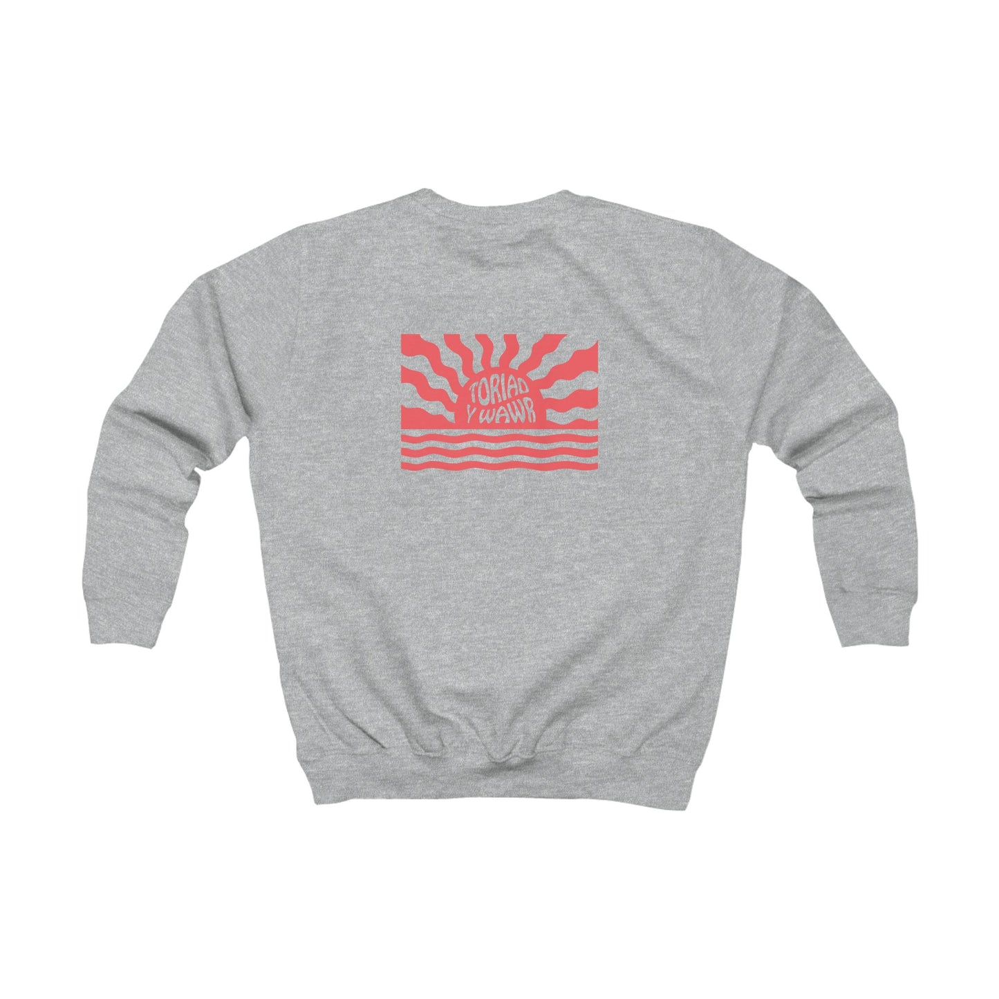 Kids Break Of Dawn Welsh Sweatshirt - "Toriad Y Wawr" (Double Sided)