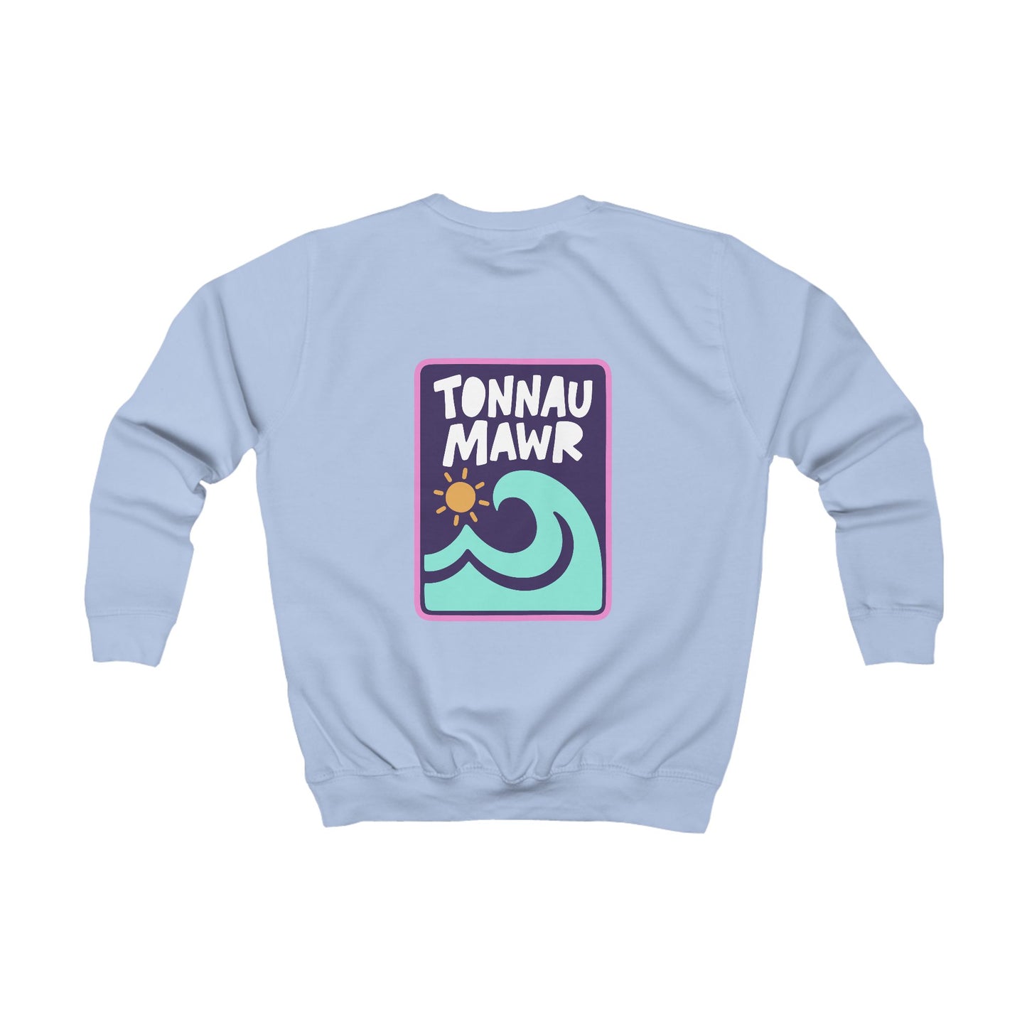 Kids 'Tonnau Mawr' Welsh Wave Jumper