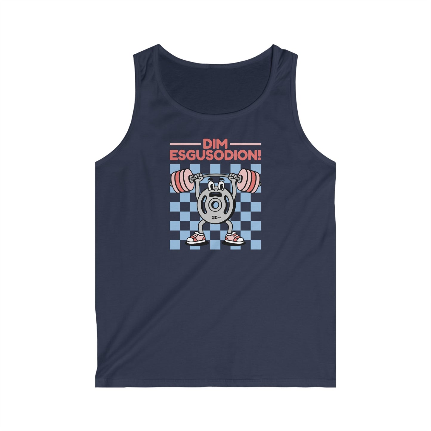 'Dim Esgusodion' - No Excuses Workout Vest