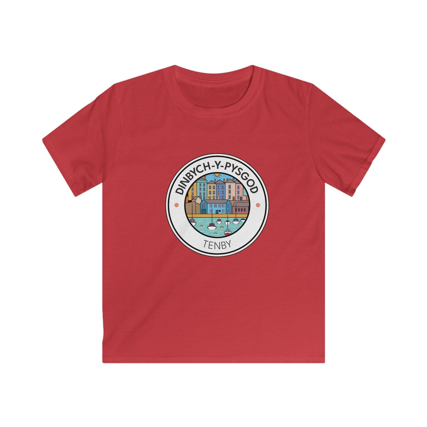 Kids Tenby Coastal T-Shirt (Dinbych-Y-Pysgod)