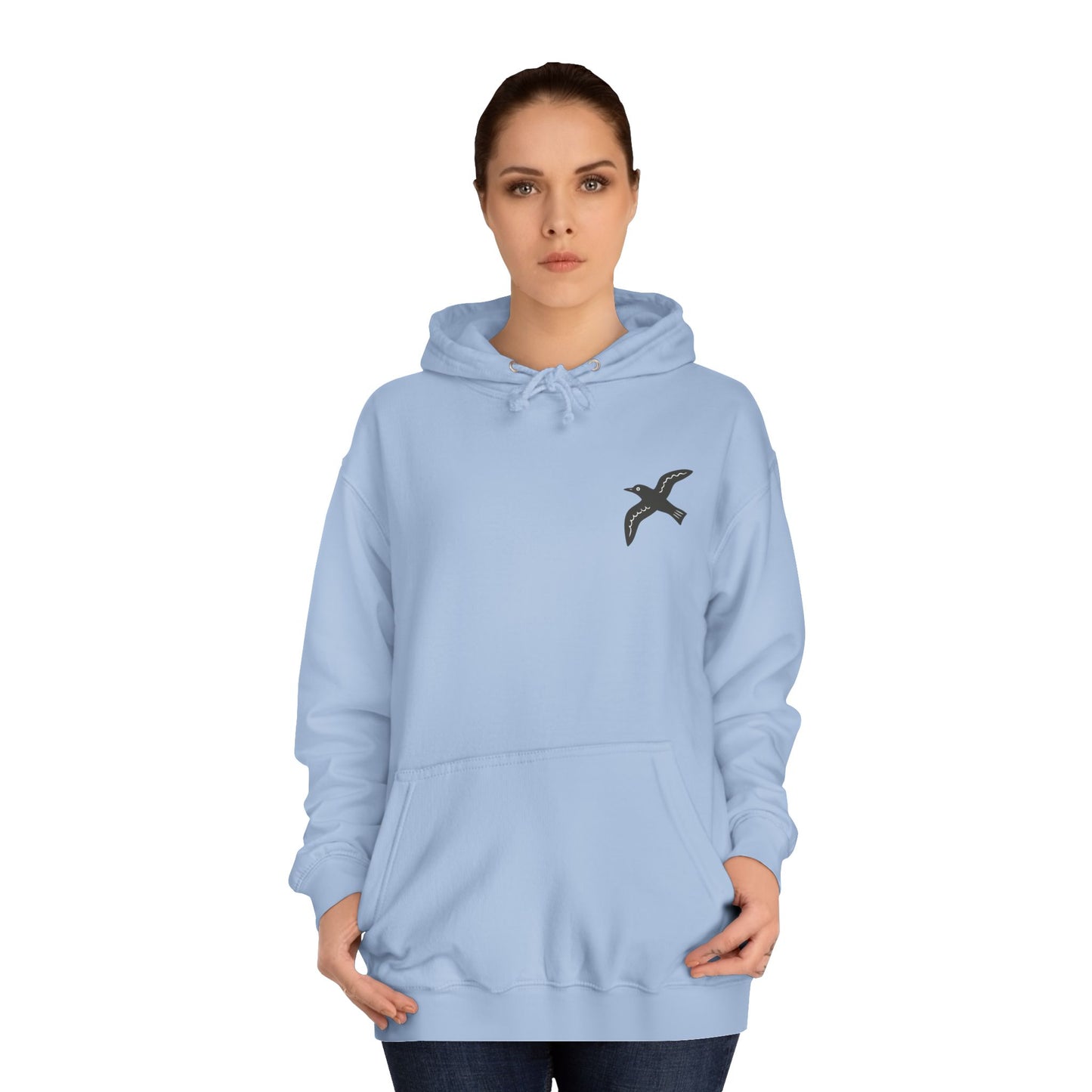 Bardsey Island (Ynys Enlli) Unisex Hoodie (Double Sided)
