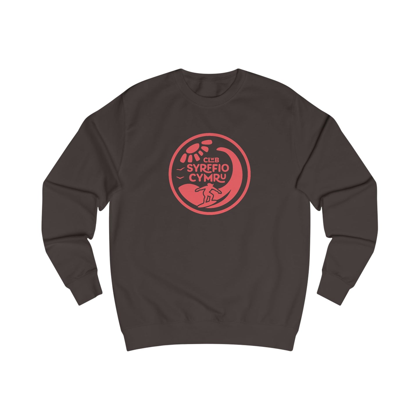'Clwb Syrffio Cymru' Unisex Sweatshirt - Welsh Coastal Jumper