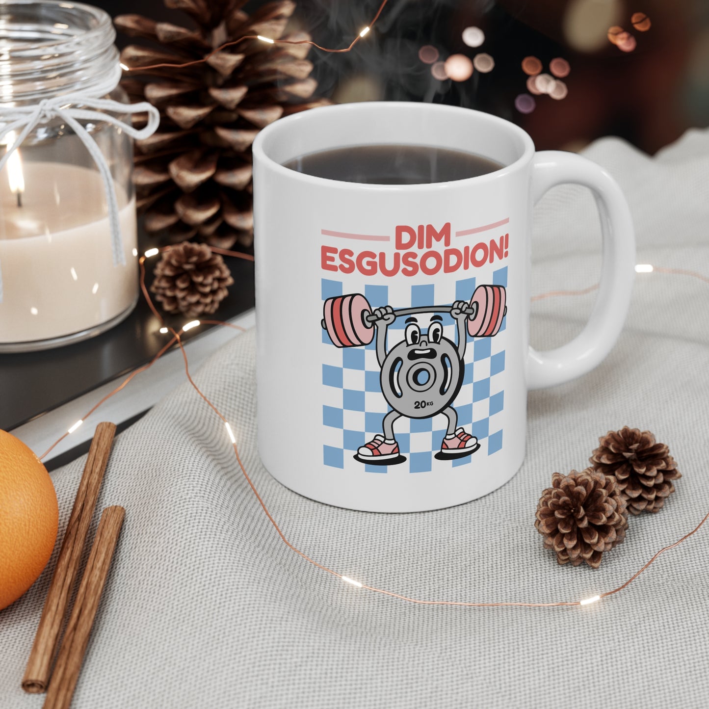 'Dim Esgusodion!' Weightlifting Kettlebell Design