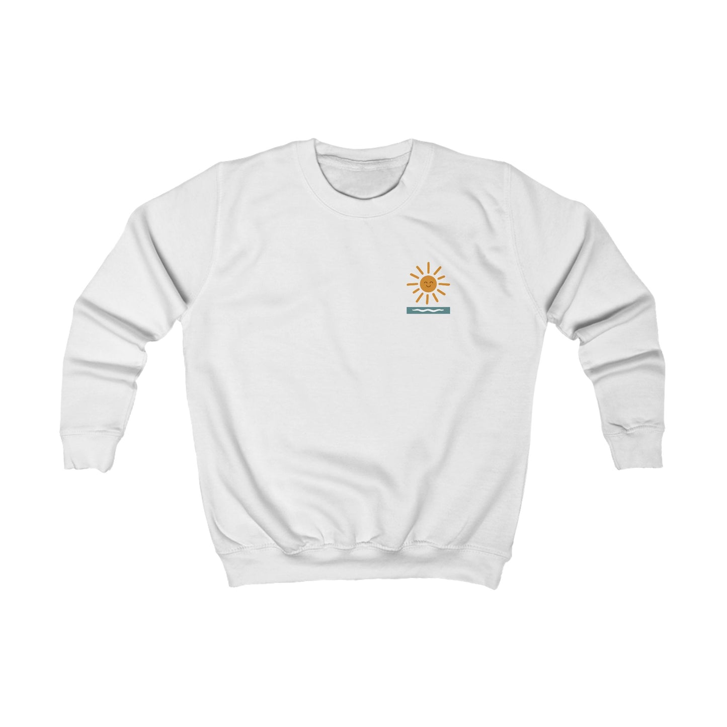Kids Welsh Beach Jumper | "Diwrnod Arall O Haul" (Double Sided)