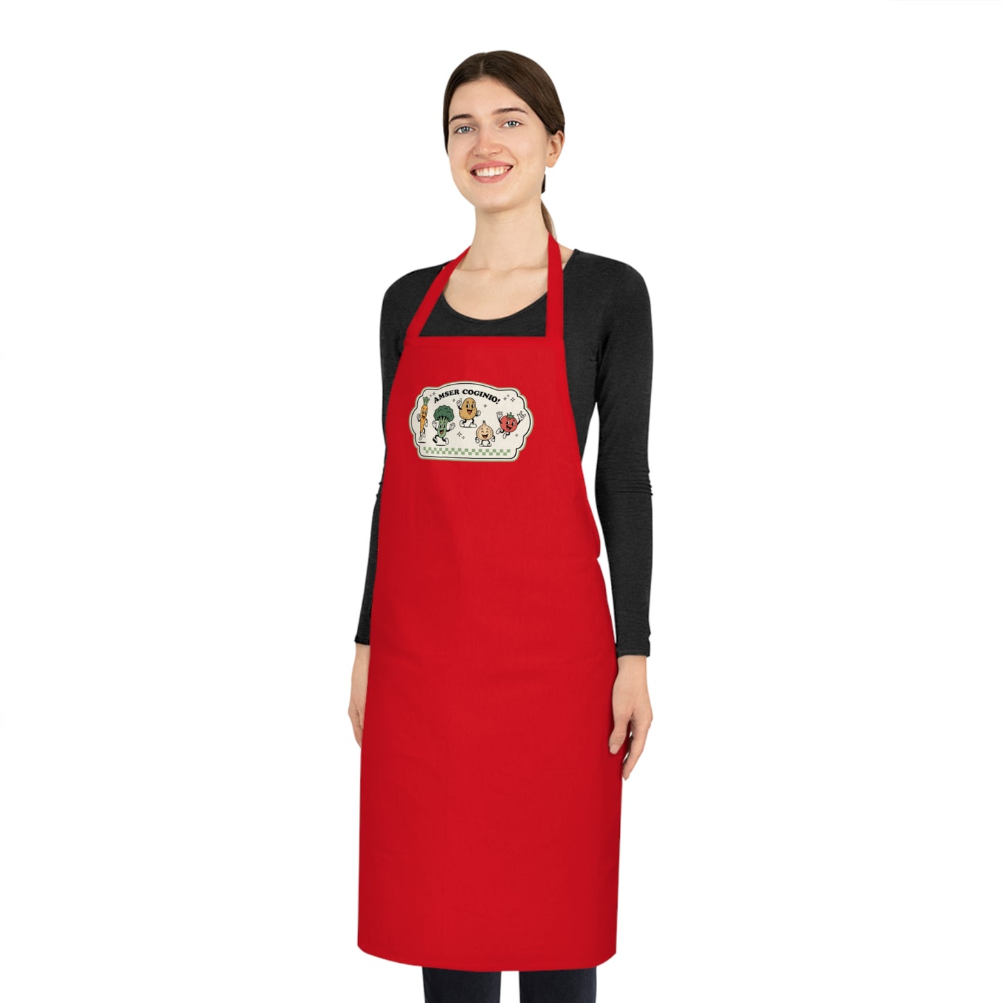 'Amser Cognio' Retro Welsh Cooking Apron