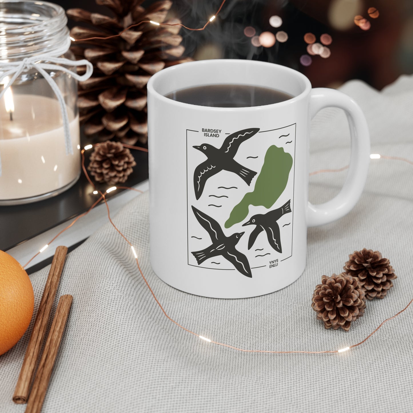 Bardsey Island Mug - Ynys Enlli