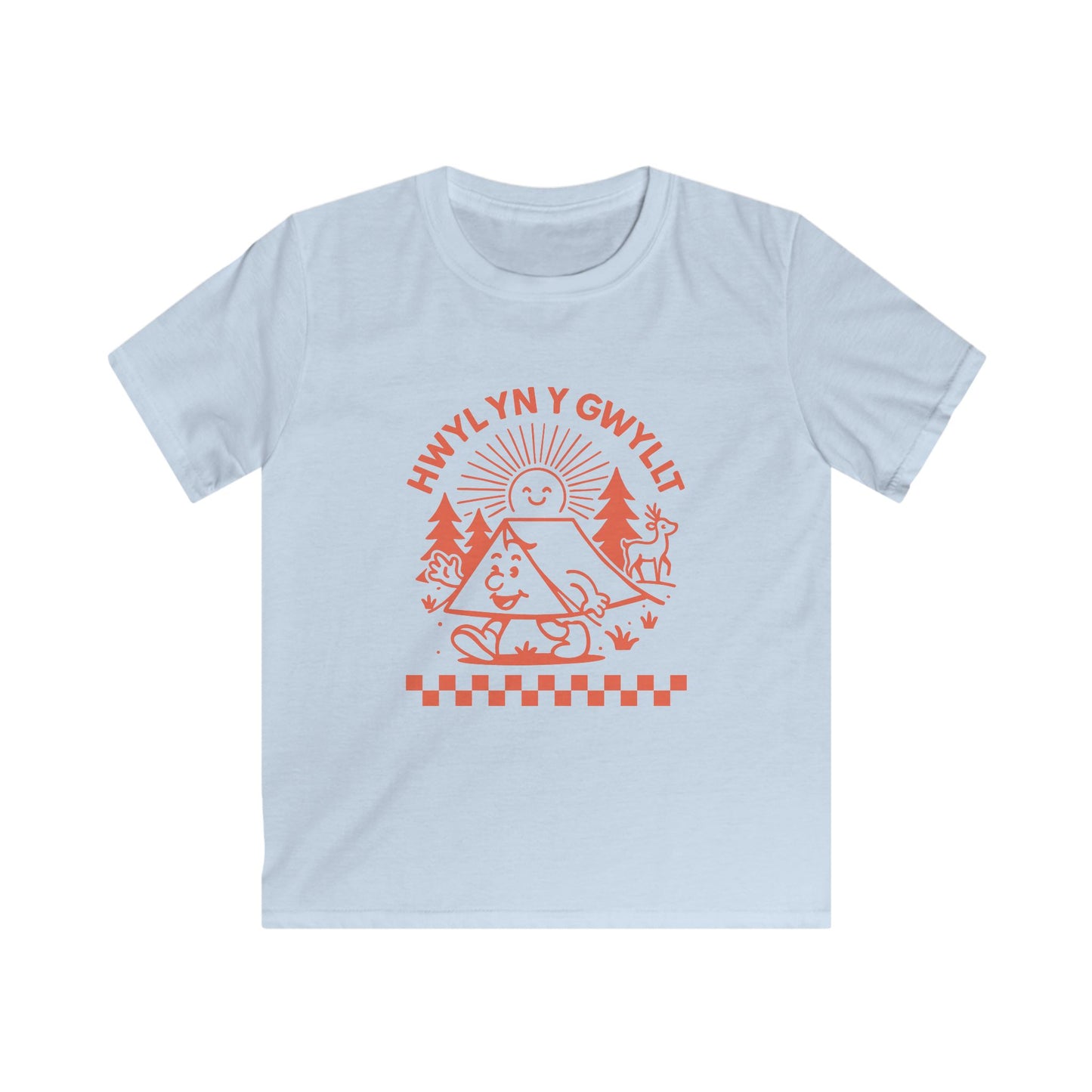 Welsh Kids Tee - 'Hwyl yn y Gwyllt' - Outdoor Adventure, Nature T-Shirt