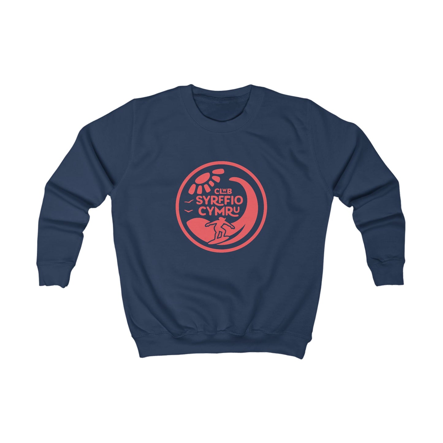 Kids 'Clwb Syrffio Cymru' Jumper