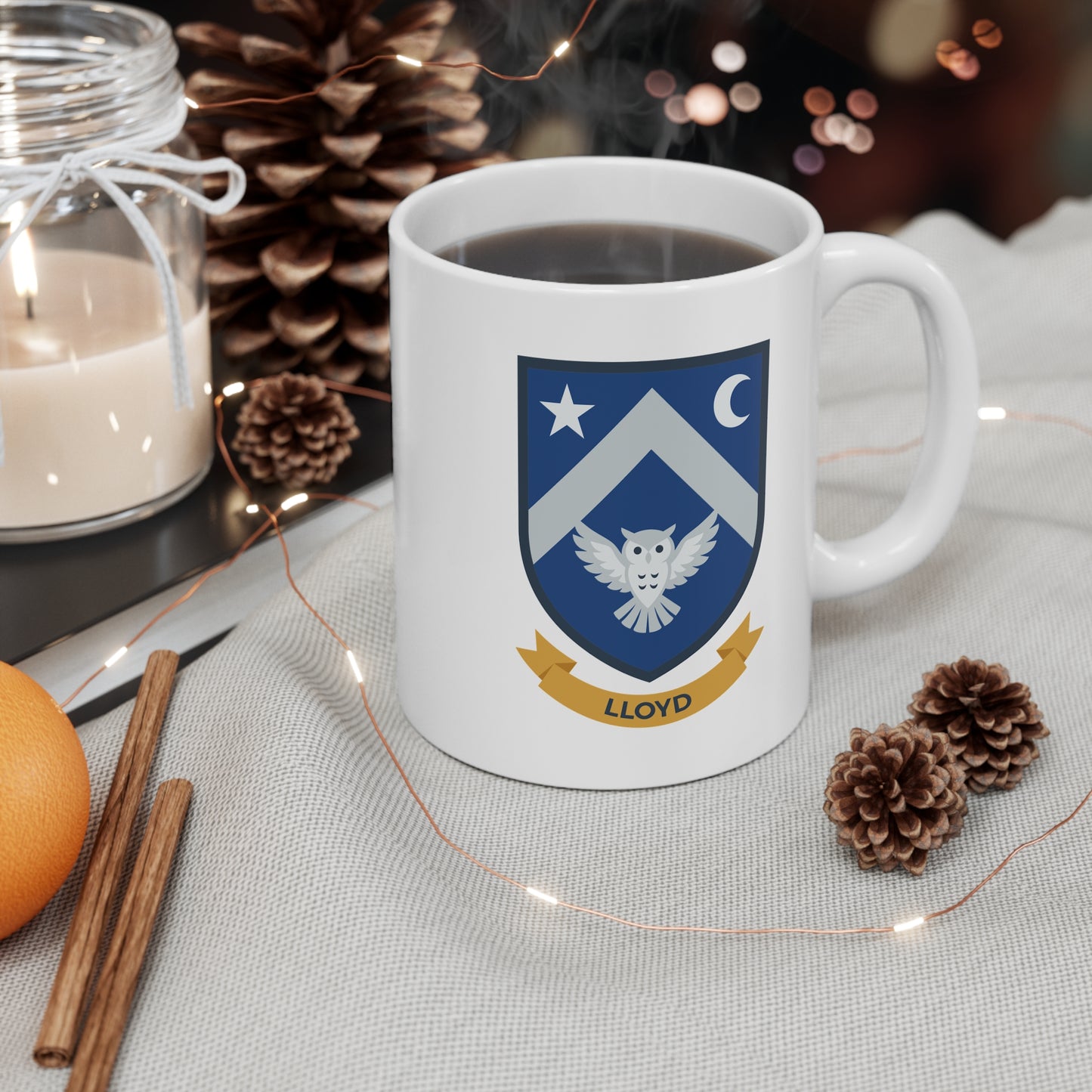 Lloyd Family Crest Mug - Welsh Heraldry