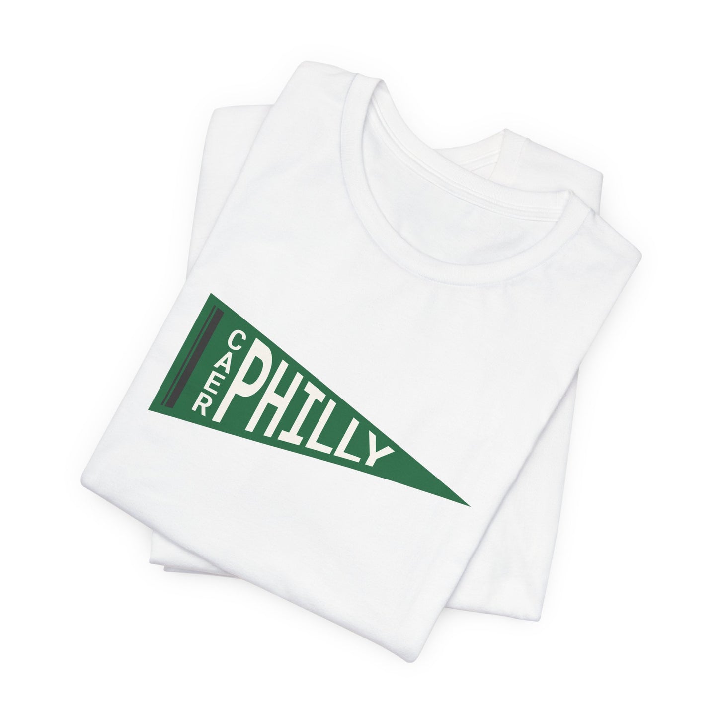Caerphilly Retro Pennant T‑Shirt (Unisex)
