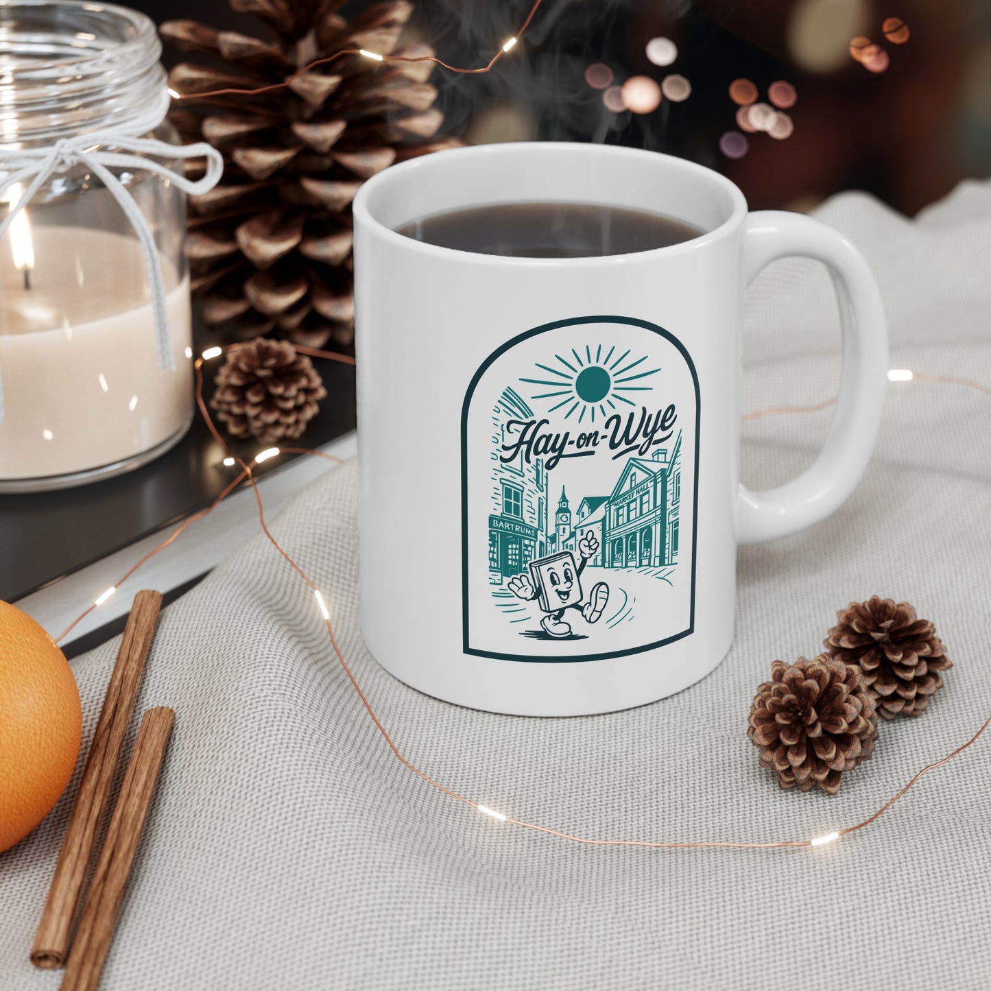 Retro Hay-on-Wye Mug