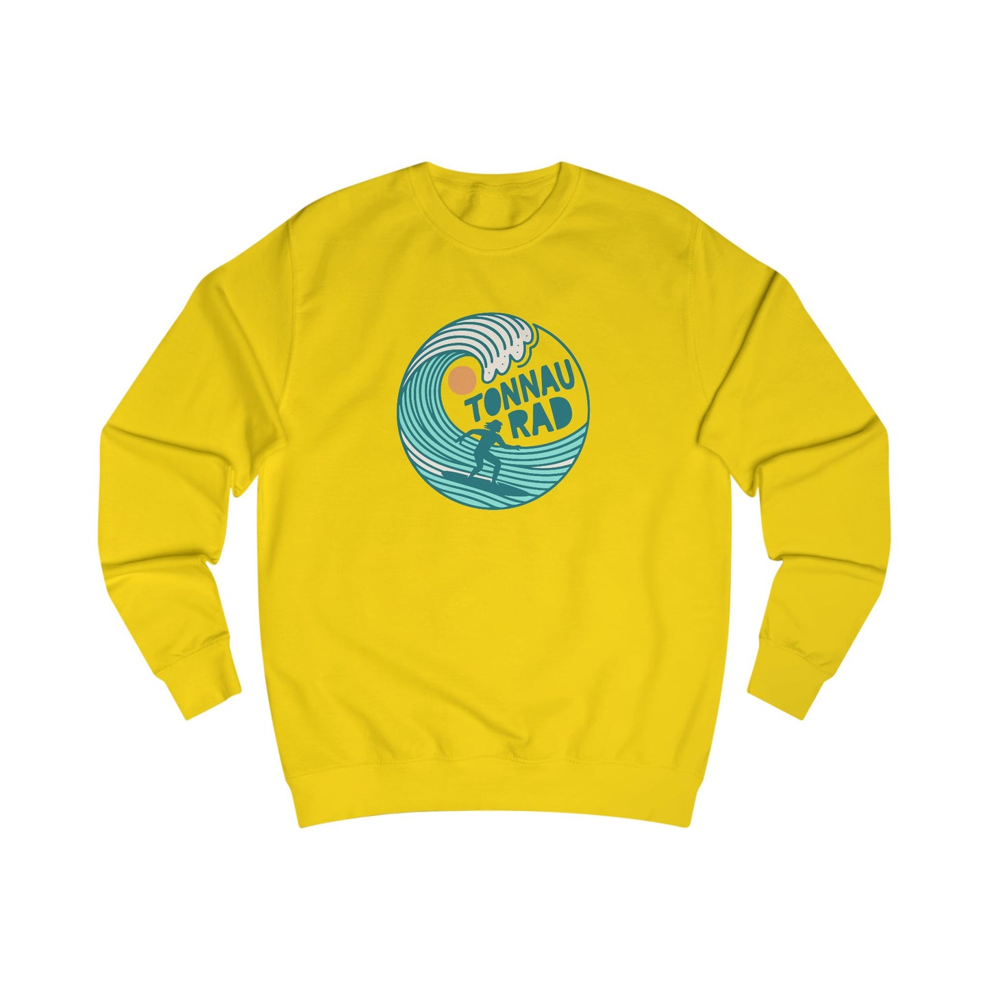 'Tonnau Rad' Vintage Beach Unisex Sweatshirt