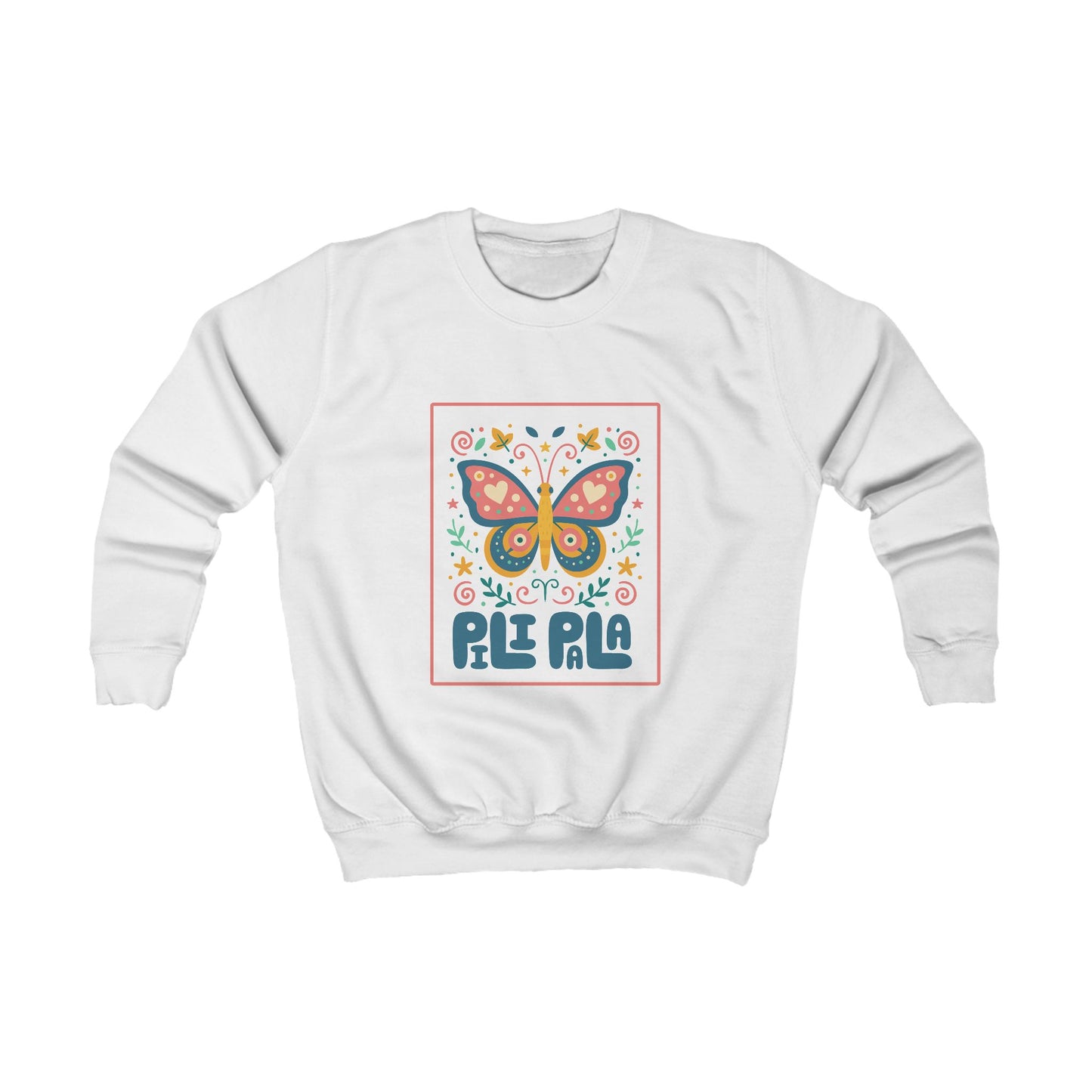 Kids Butterfly Sweatshirt 'Pili Pala'