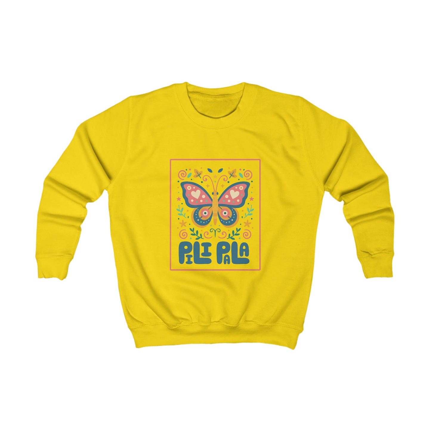 Kids Butterfly Sweatshirt 'Pili Pala'