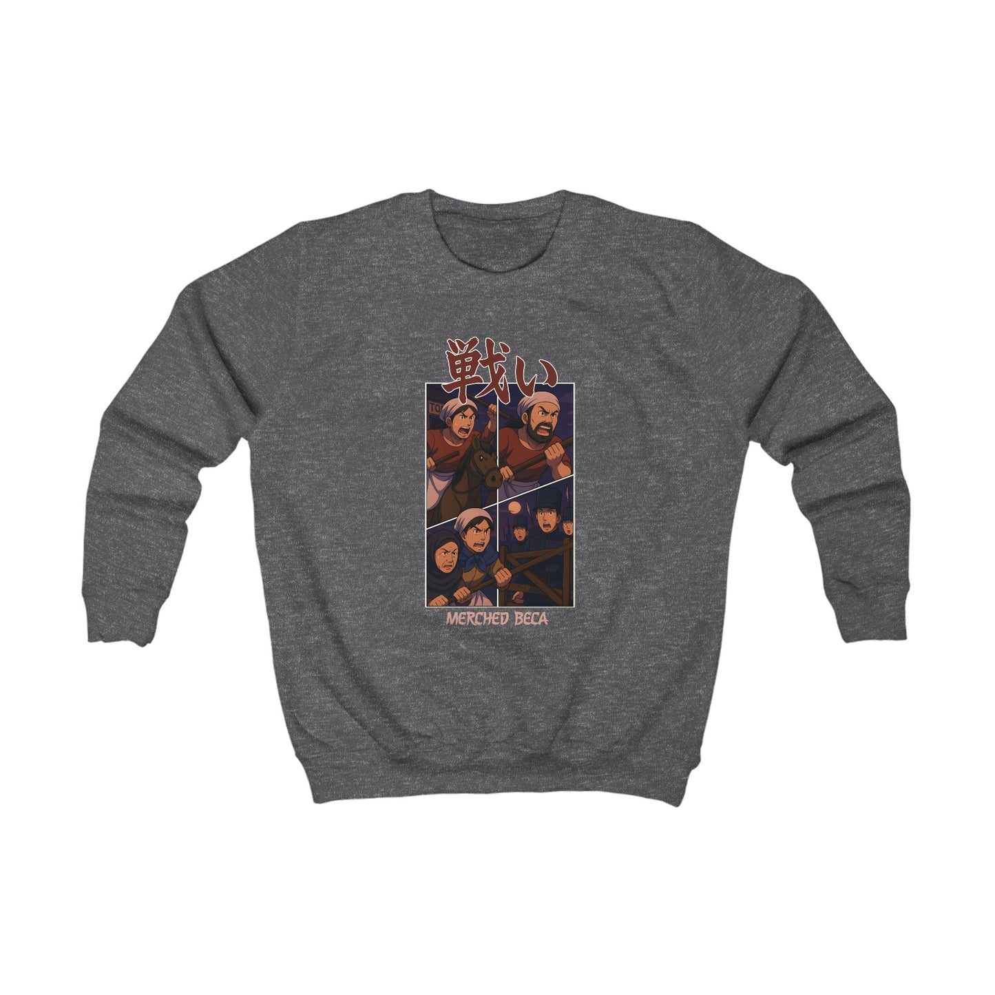 Kids "Merched Beca" Anime Crewneck (Rebecca Riots)
