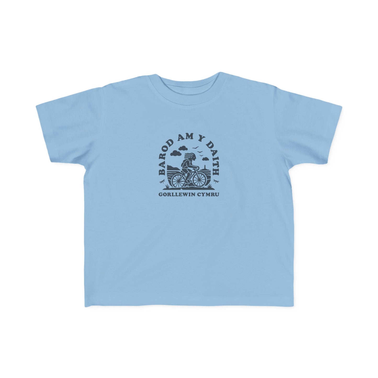 Toddler West Wales T-Shirt - 'Barod Am Y Daith'