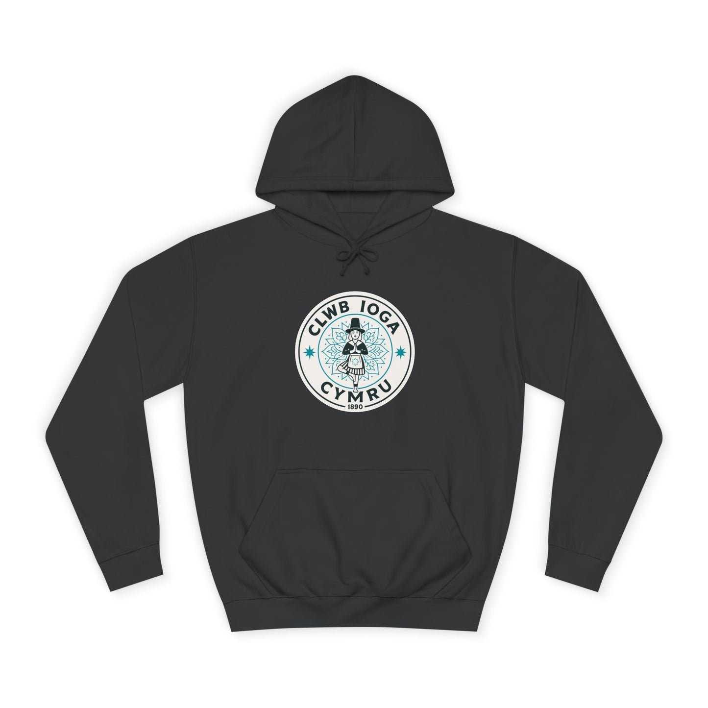 "Clwb Ioga Cymru" Vintage Unisex Hoodie