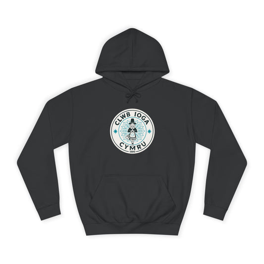 "Clwb Ioga Cymru" Vintage Unisex Hoodie