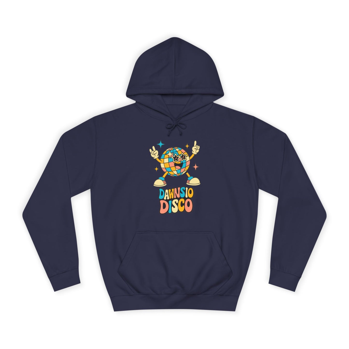 Retro Dawnsio Disco Unisex Hoodie