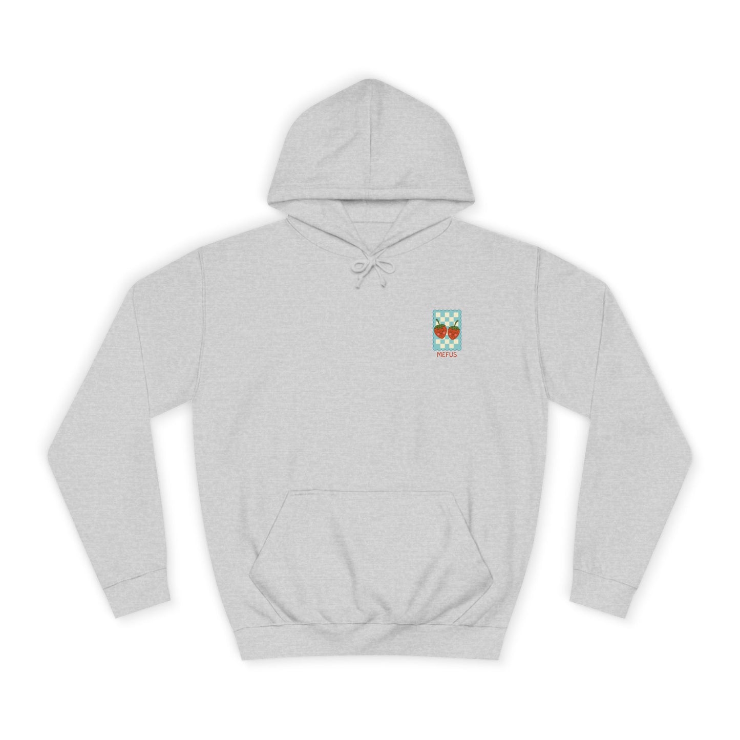Retro Strawberry Hoodie — "Mefys"