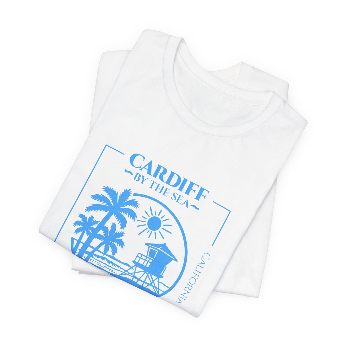 Cardiff By The Sea Beach T-Shirt (Unisex)
