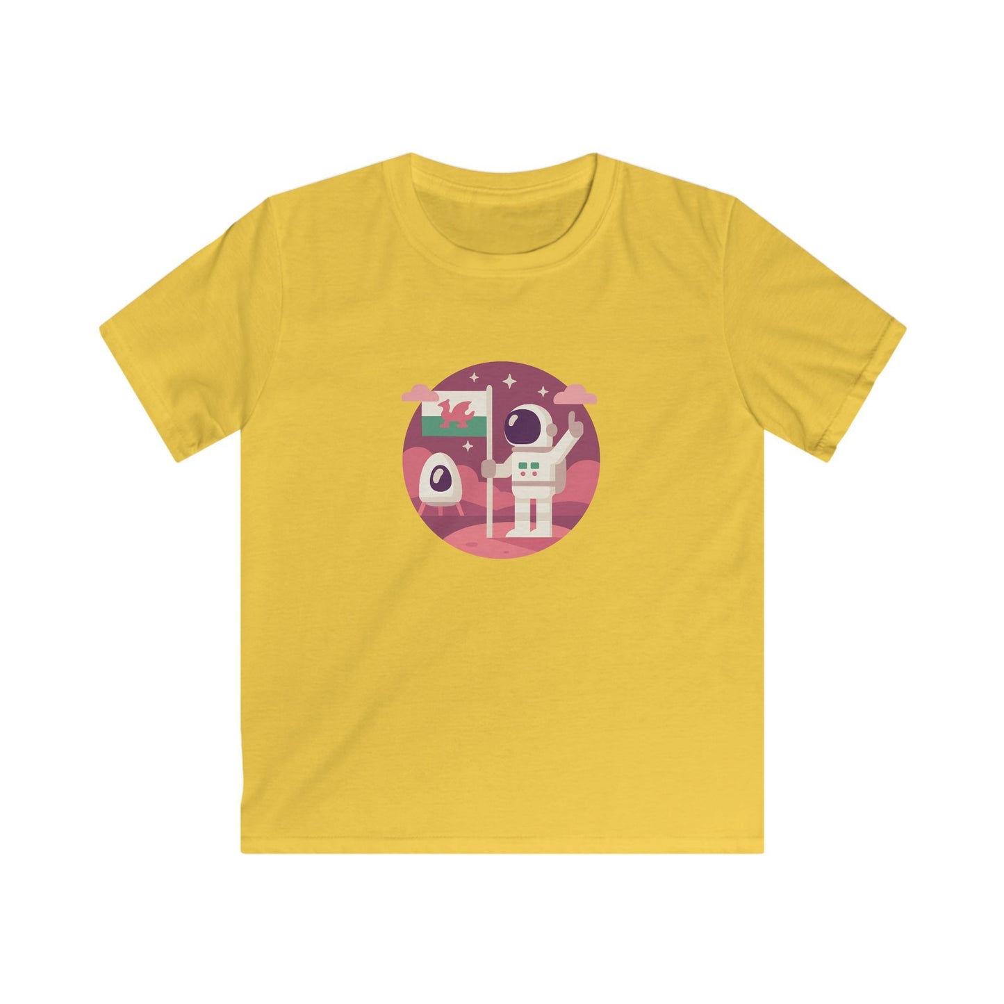 Welsh Astronaut Kids Space T-Shirt