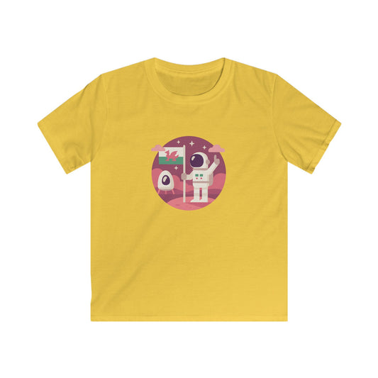 Welsh Astronaut Kids Space T-Shirt