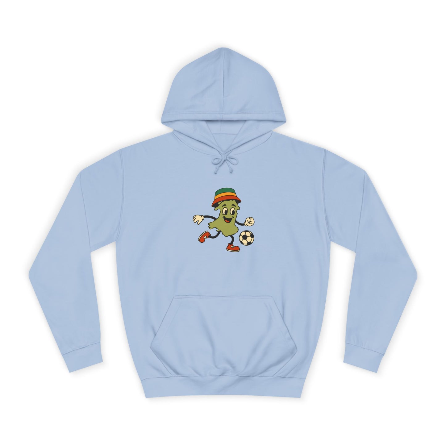 Retro Wales Map Football Hoodie (Unisex)