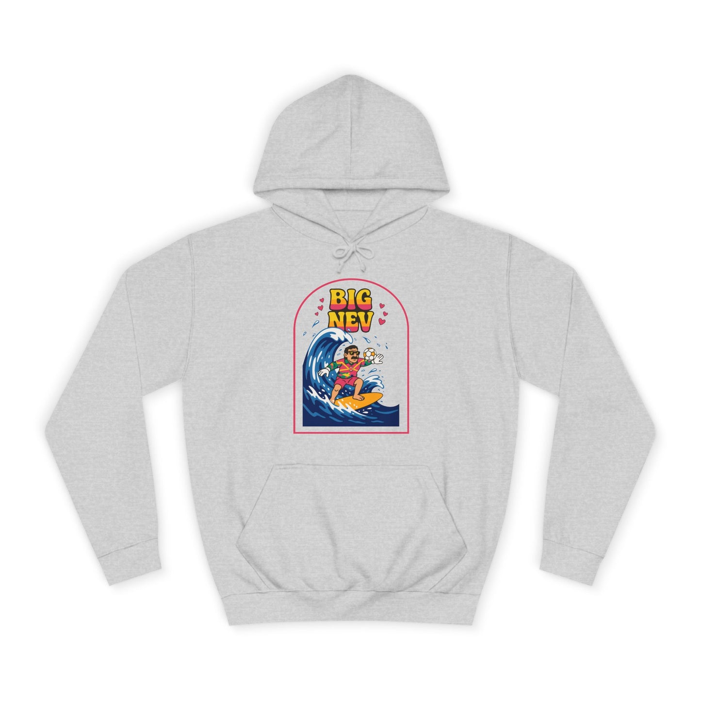 Neville Southall Retro Surfing  Hoodie (Unisex)