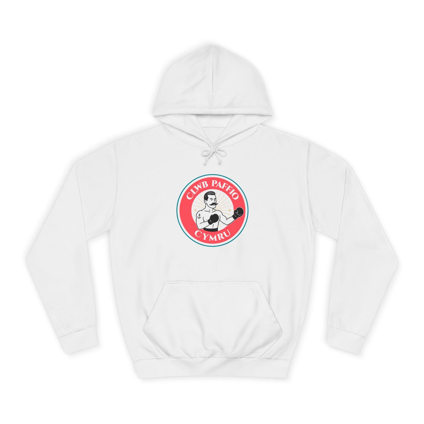 Clwb Paffio Cymru - Retro Boxing Unisex Hoodie