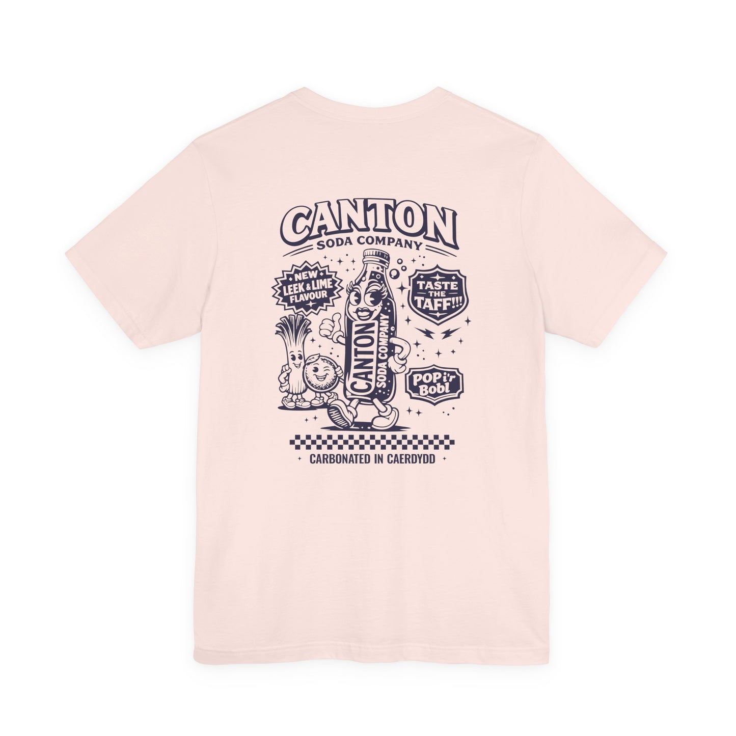 Canton Soda Company Retro Fizzy Drinks T-Shirt (Unisex) - Double Sided