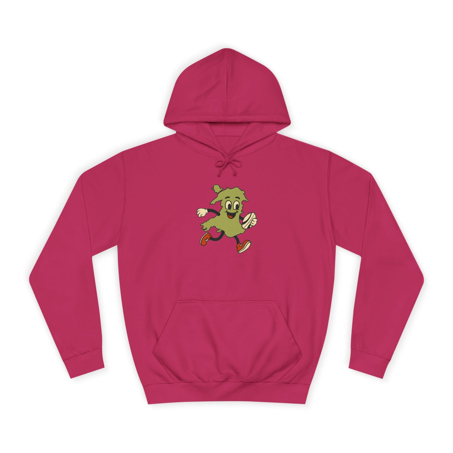 Retro Welsh Rugby Map Unisex Hoodie