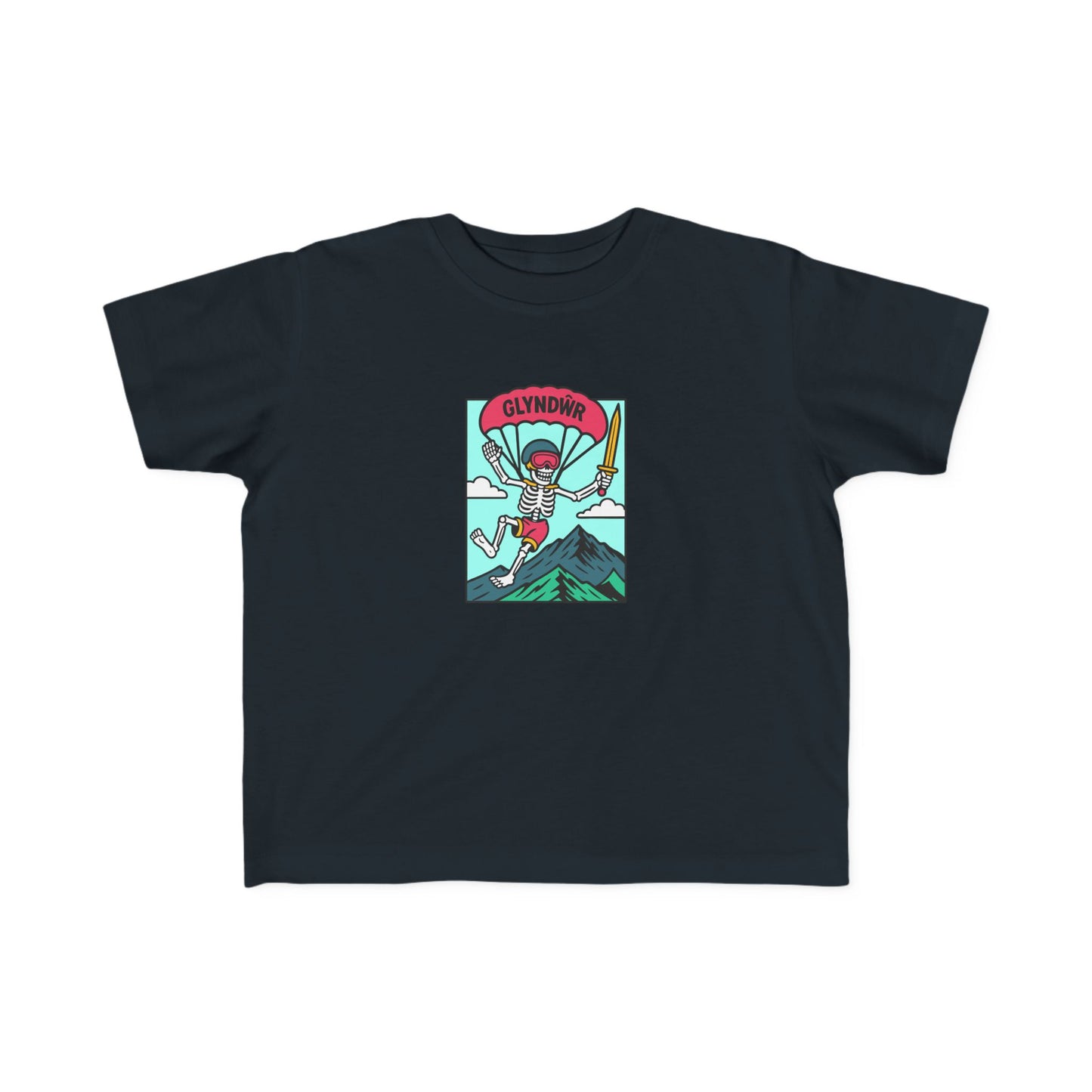 Toddler Owain Glyndŵr Parachute T-Shirt