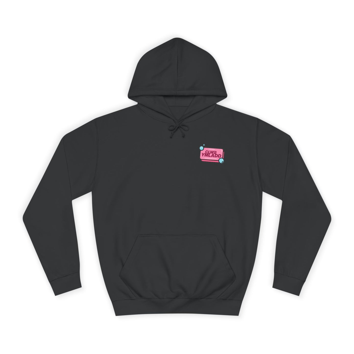 Retro Fight Club Hoodie - 'Clwb Ymladd'