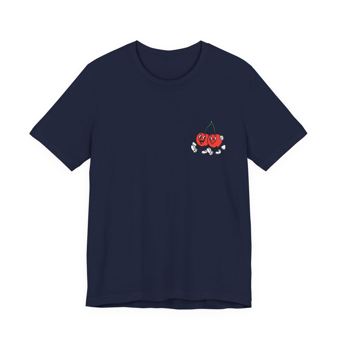 'Ceirios Trelew' Retro Cherries Patagonia Graphic Unisex Tee (Double Sided)