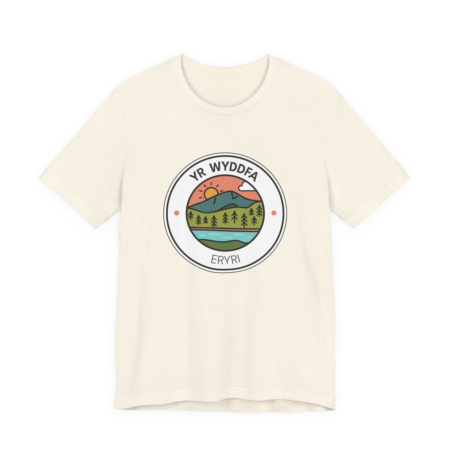 'Yr Wyddfa' T-Shirt (Unisex) - Eryri Scenic Crest