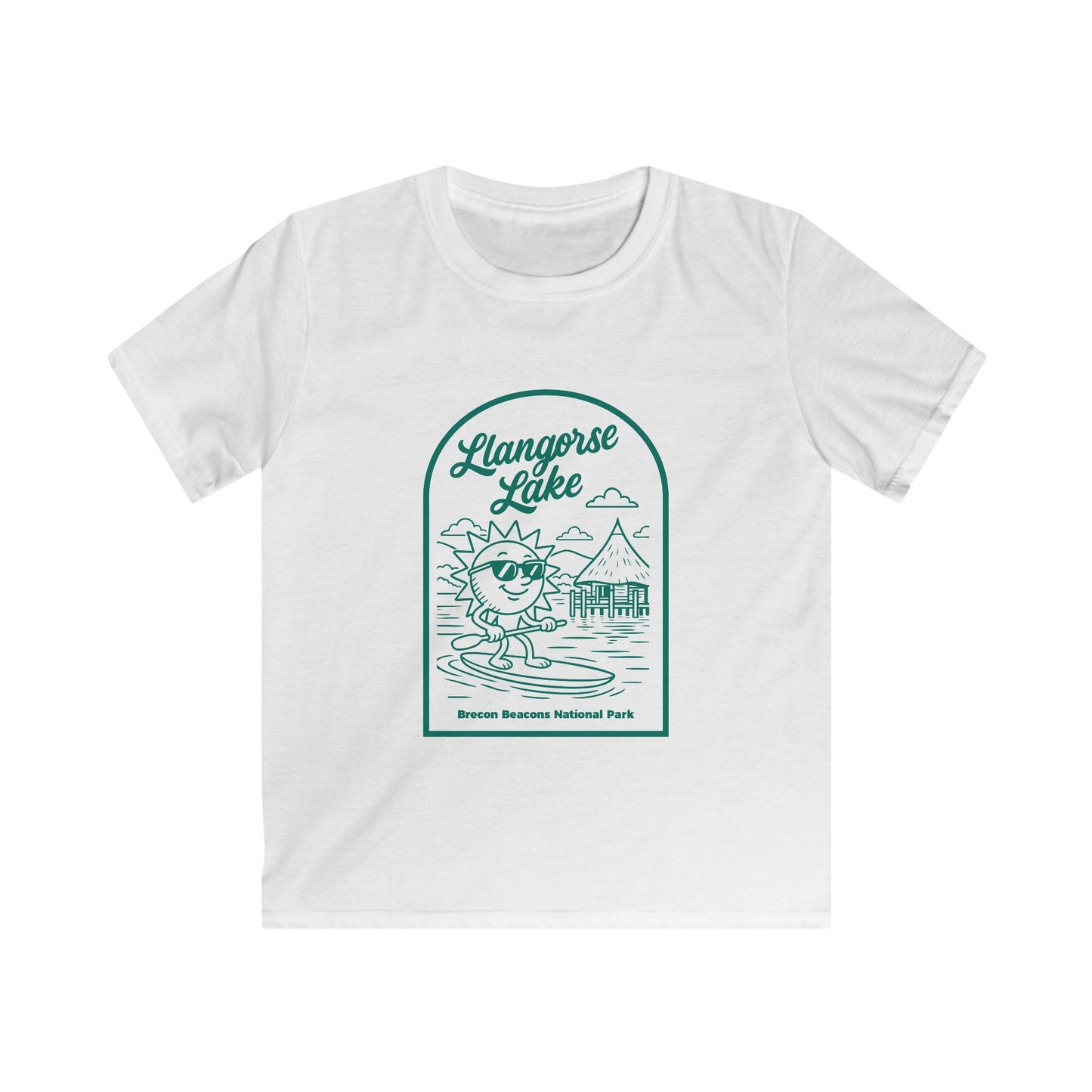 Kids Llangorse Lake T-Shirt - Bannau Brycheiniog Tee