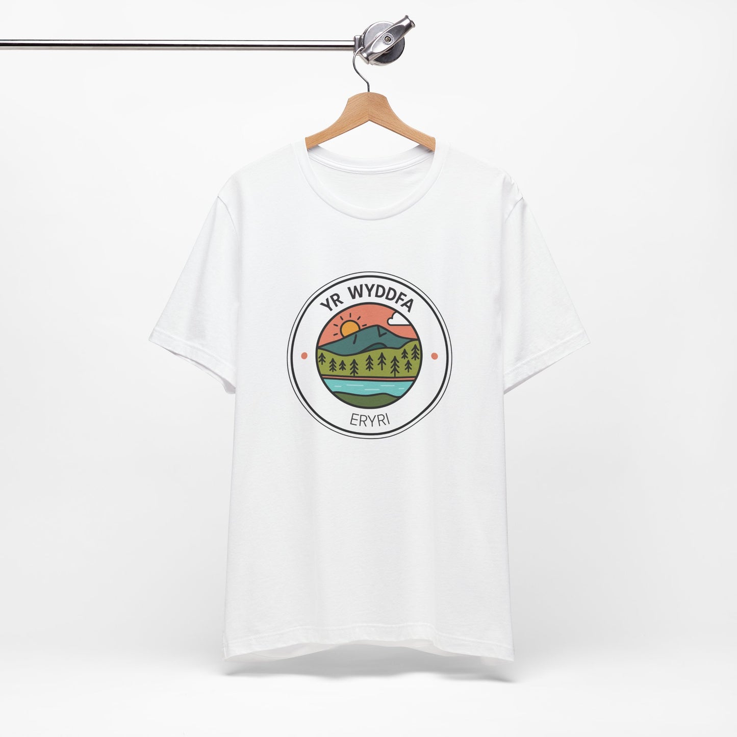 'Yr Wyddfa' T-Shirt (Unisex) - Eryri Scenic Crest
