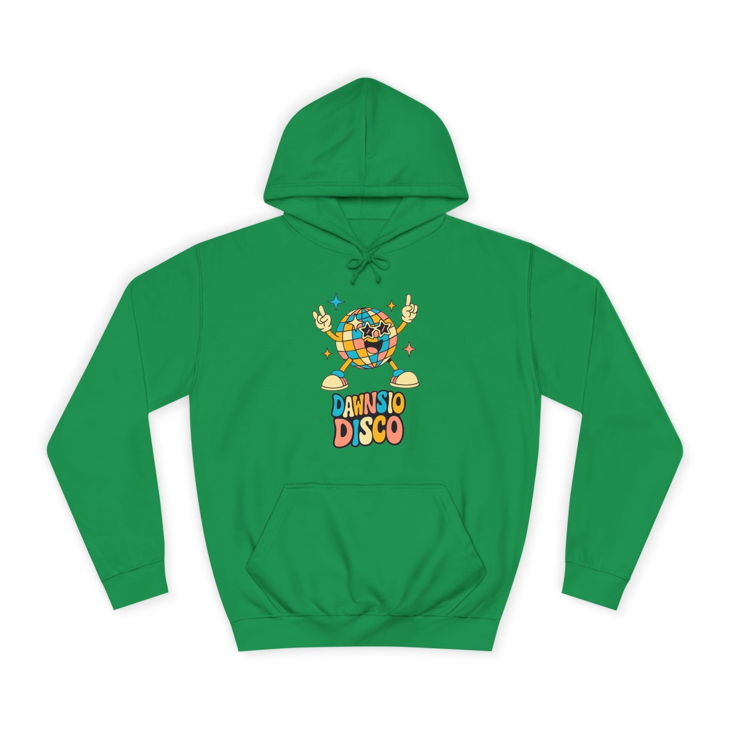 Retro Dawnsio Disco Unisex Hoodie