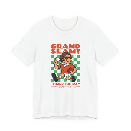 Vintage Wales 1976 Grand Slam Rugby T-shirt (unisex) - Retro Rugby Tee