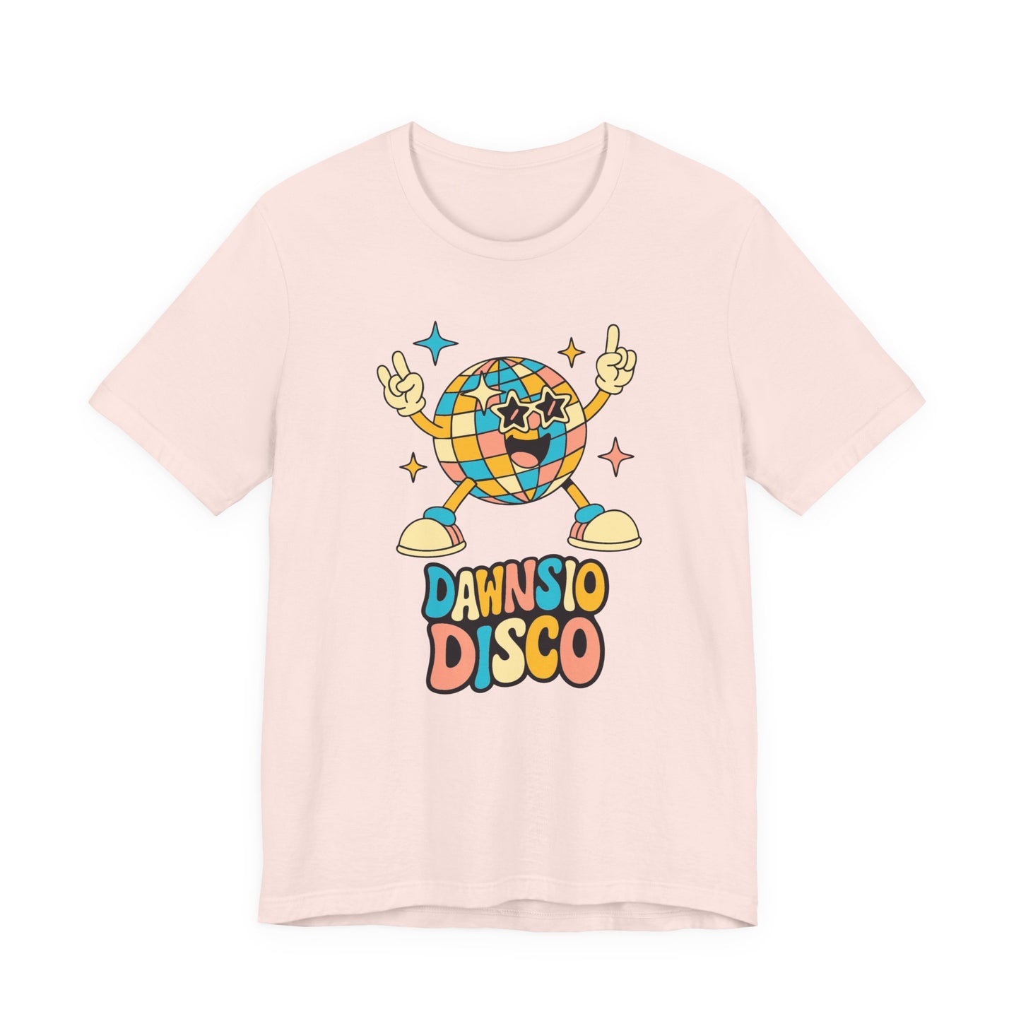 'Dawnsio Disco' Unisex T-Shirt - Retro Disco Ball Tee