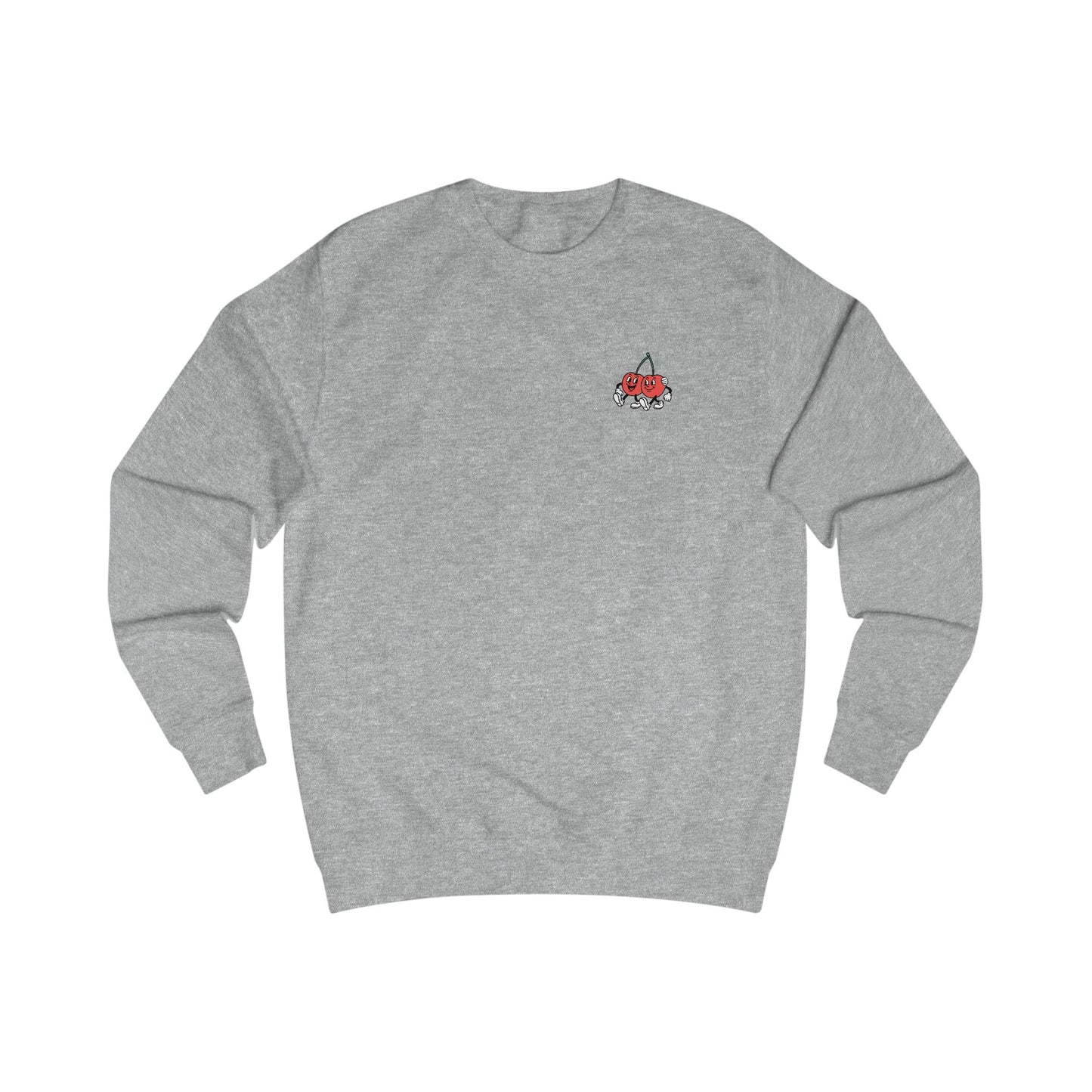 Retro Cherry Unisex Sweatshirt - 'Ceirios Trelew, Patagonia' (Double Sided)