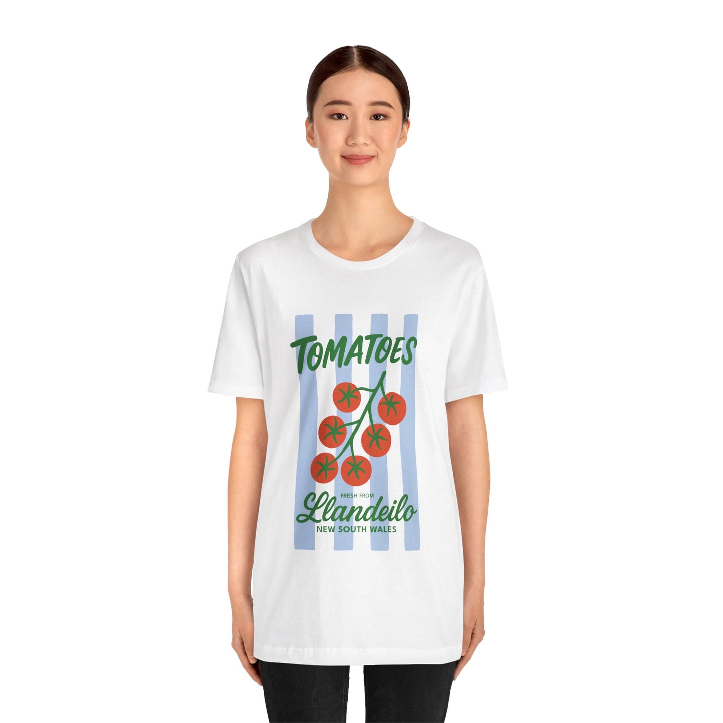 Tomatoes Llandeilo Tee - Vintage Market Vegetable Graphic T-Shirt