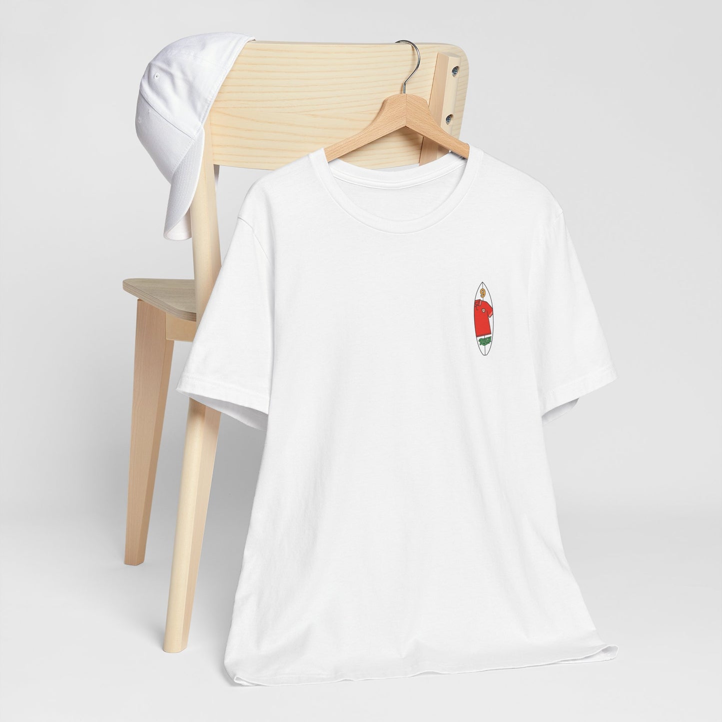 Ian Rush Surf T-Shirt (Unisex) - Wales 90s Kit Football Shirt (Double Sided)