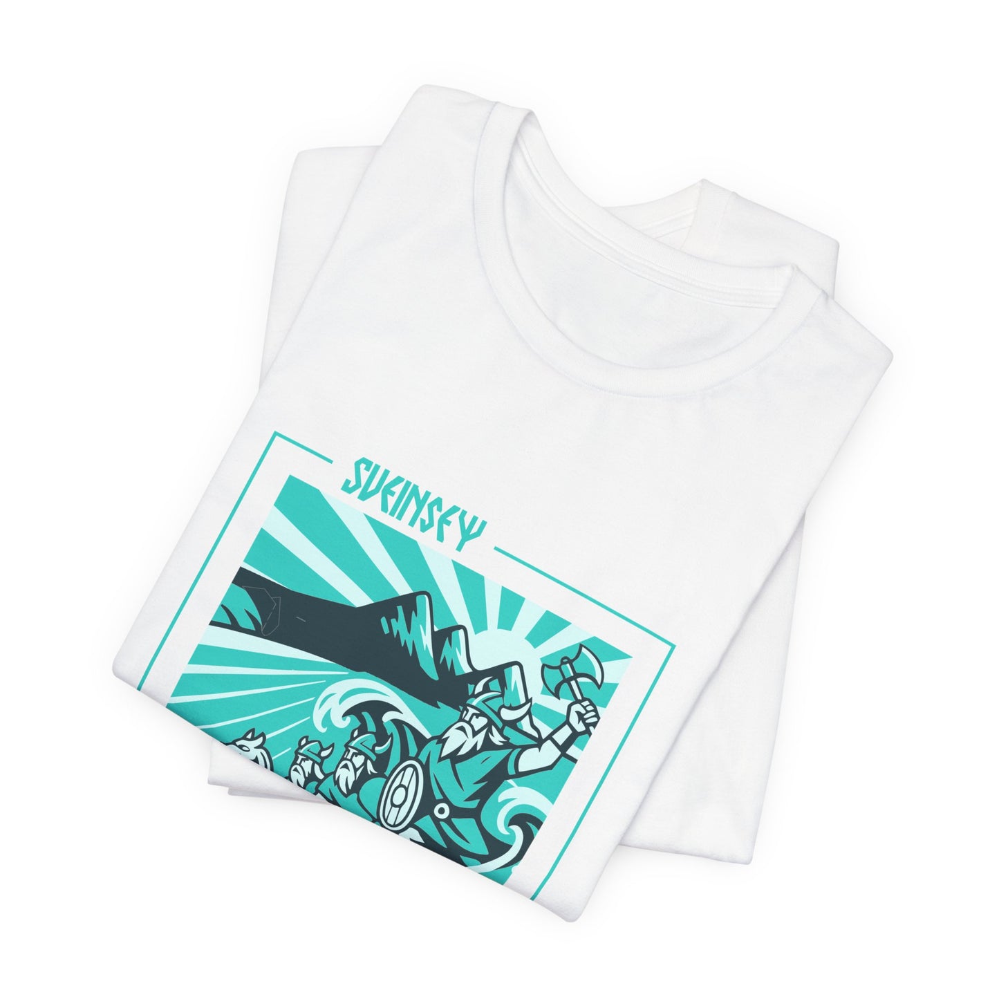 Sveinsey Viking Graphic Tee - Three Cliffs Swansea T-Shirt