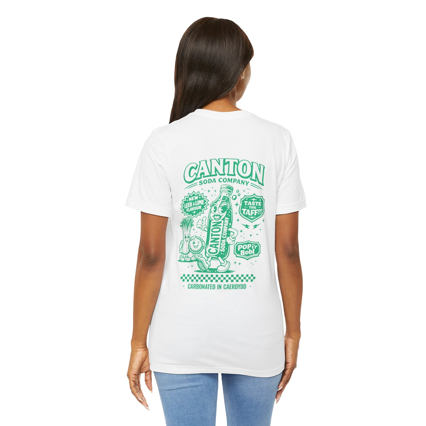 Canton Soda Company Retro Fizzy Drinks T-Shirt (Unisex) - Double Sided