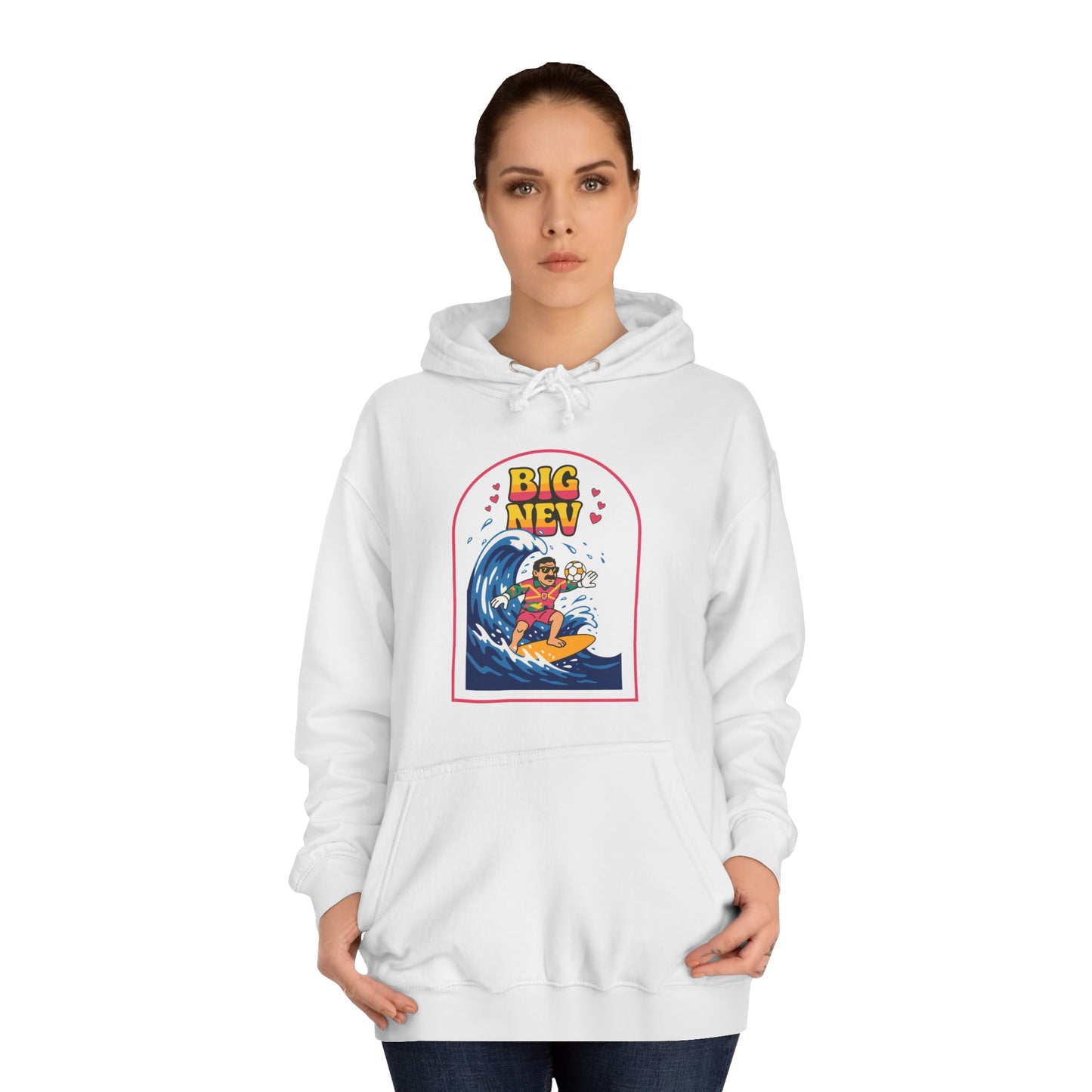 Neville Southall Retro Surfing  Hoodie (Unisex)
