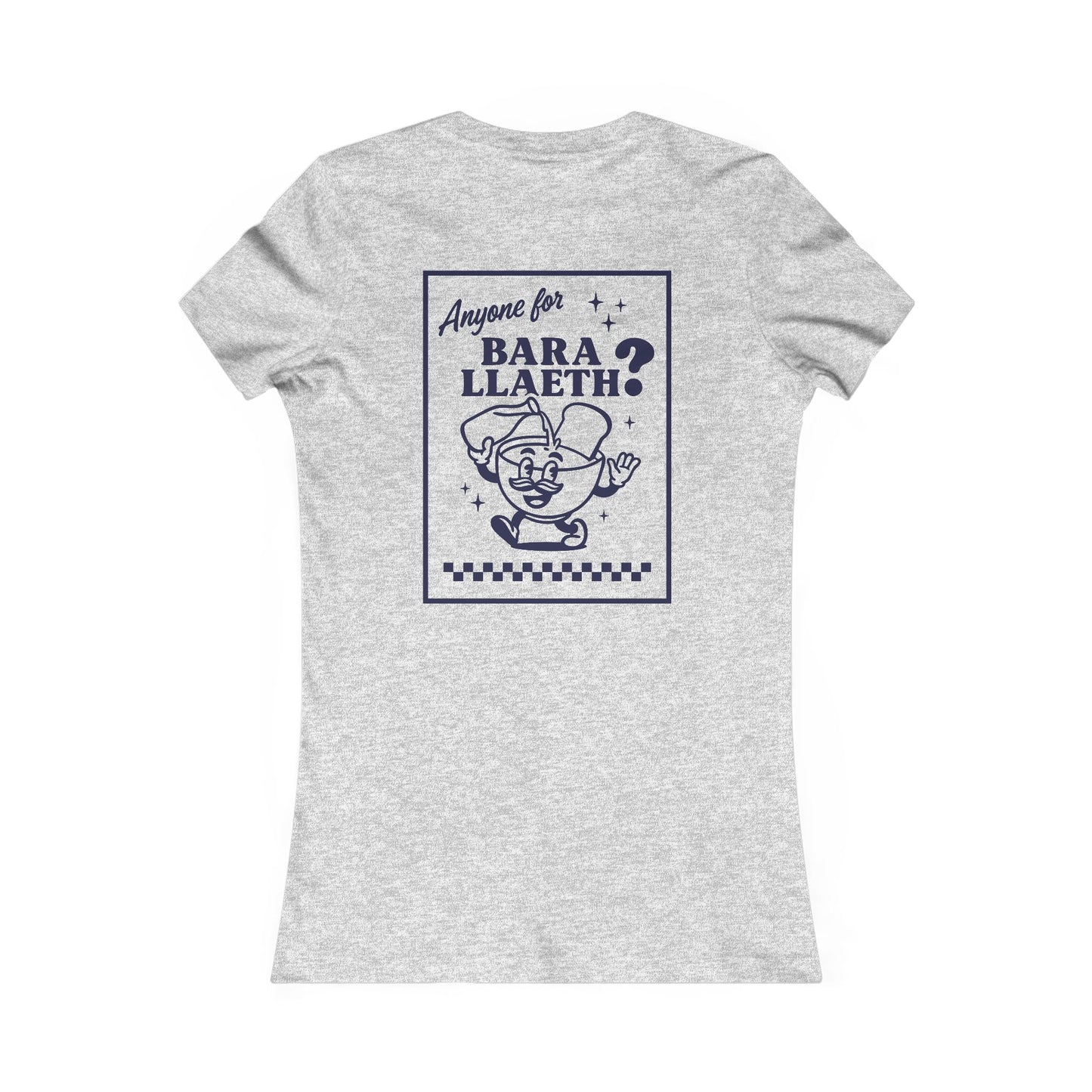Women's 'Bara Llaeth' Tee - Retro West Wales (Double Sided)